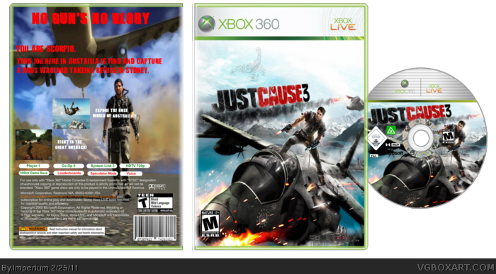 just cause 3 xbox one