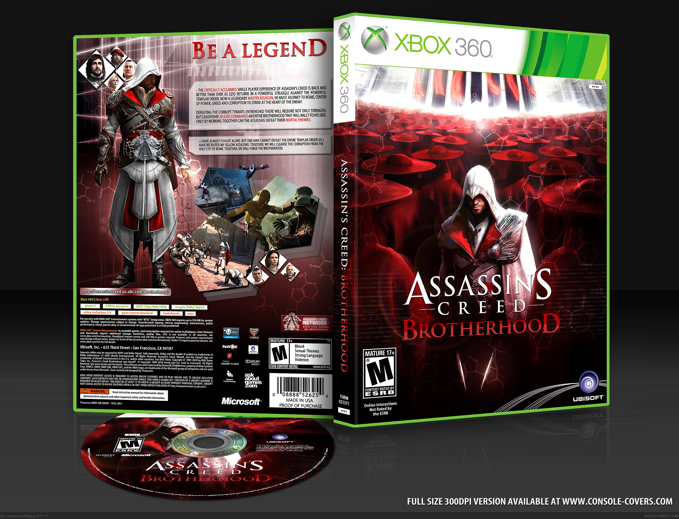 Viewing Full Size Assassin S Creed Brotherhood Box Cover
