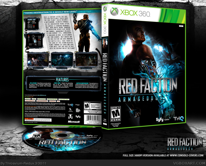 Red Faction: Armageddon box art cover