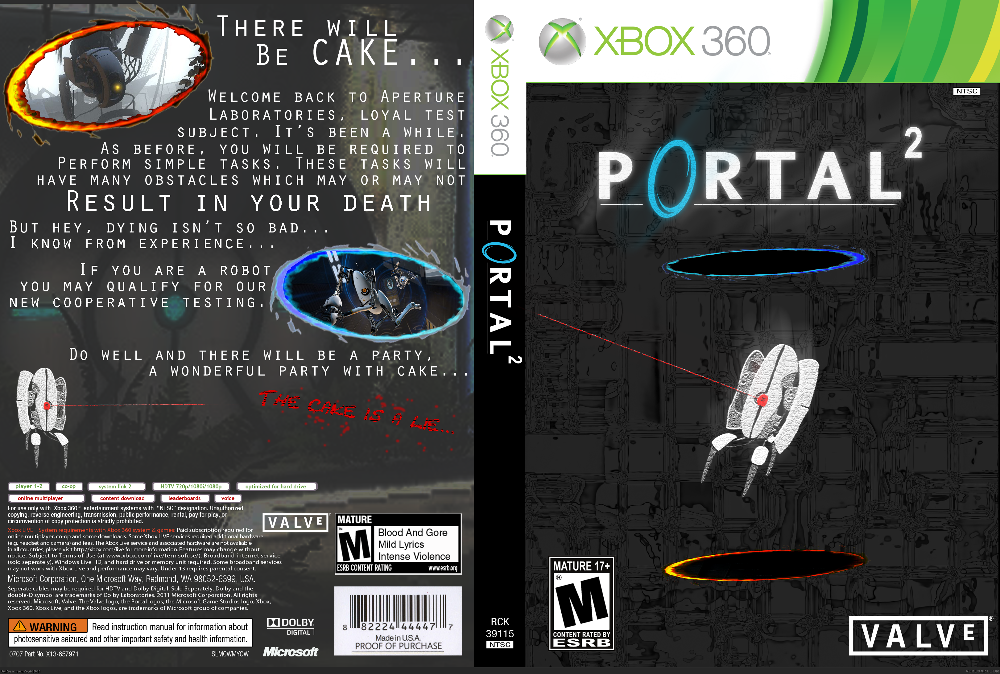 Portal 2 для xbox 360 freeboot скачать торрент фото 34