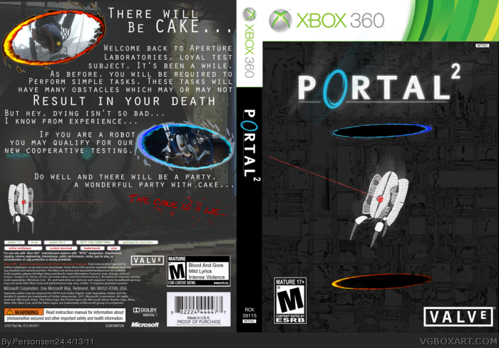portal 2 on xbox one