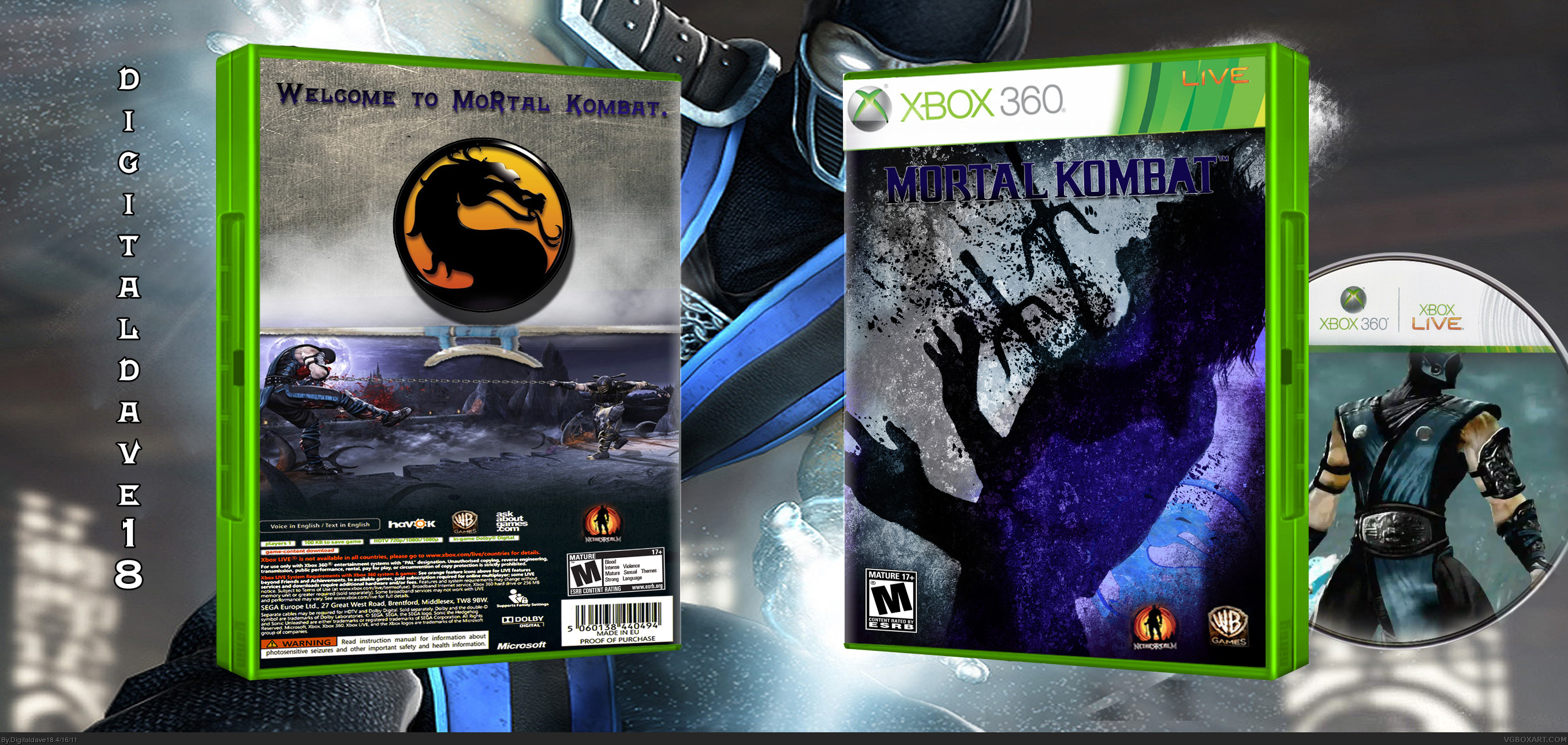 Mortal Kombat (2011) box cover
