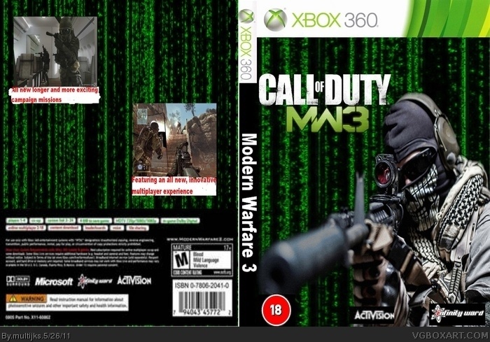 download call of duty modern warfare 3 xbox 360