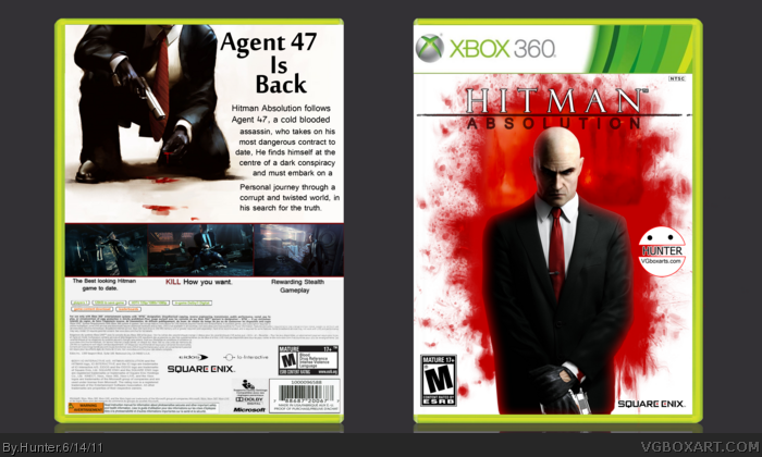 hitman absolution ps3 back cover