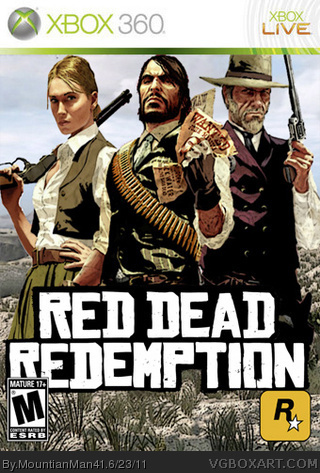 Red Dead Redemption box cover
