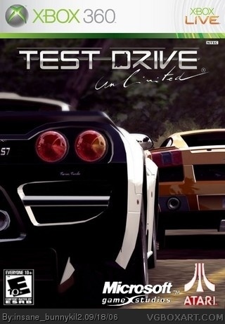Test Drive Unlimited box cover