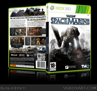 Warhammer 40k espaço marinho (xbox 360) usado rus xbox 360 jogo passar jogo  console usado jogo