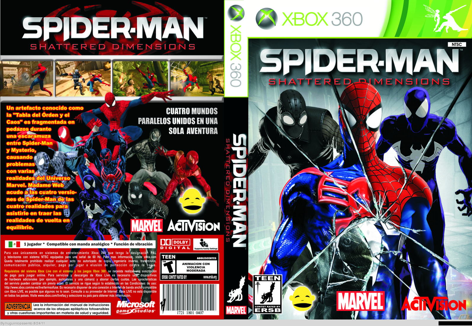 Spider man Dimensions Xbox 360