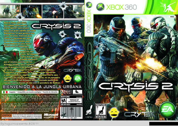 crysis 2 - jogo de tiro para xbox 360 - novo lacrado - Retro Games