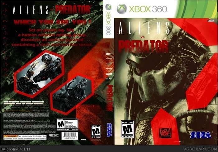 Aliens vs. Predator Xbox 360 Used