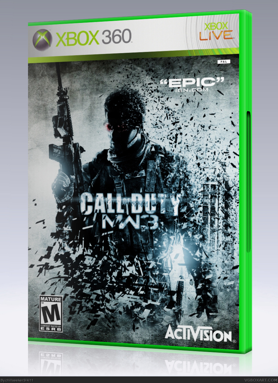 Call of Duty Modern Warfare 3 PS3 XBOX 360 Premium POSTER MADE IN USA -  COD027