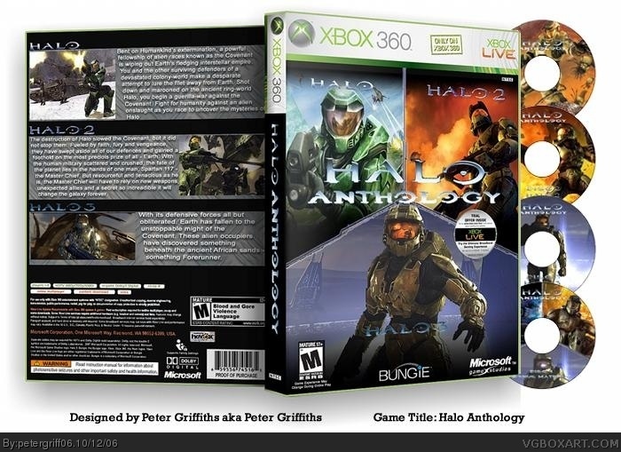 Halo Anthology box cover