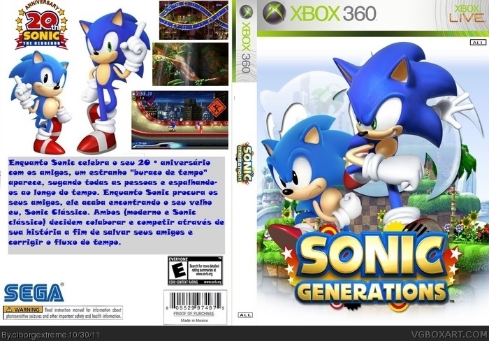 promotional code for xbox 360 sonic adventure 2