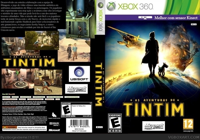 ADVENTURES OF TINTIN XBOX 360 RGH (USA)