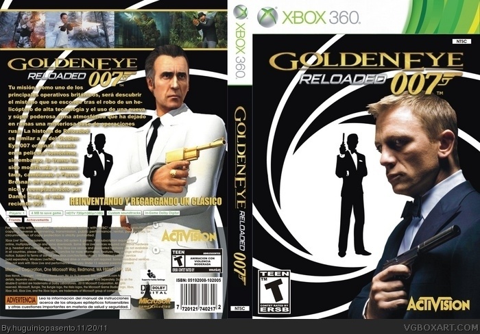 GoldenEye 007 Reloaded Xbox 360 CIB Complete Tested & Working 47875842212