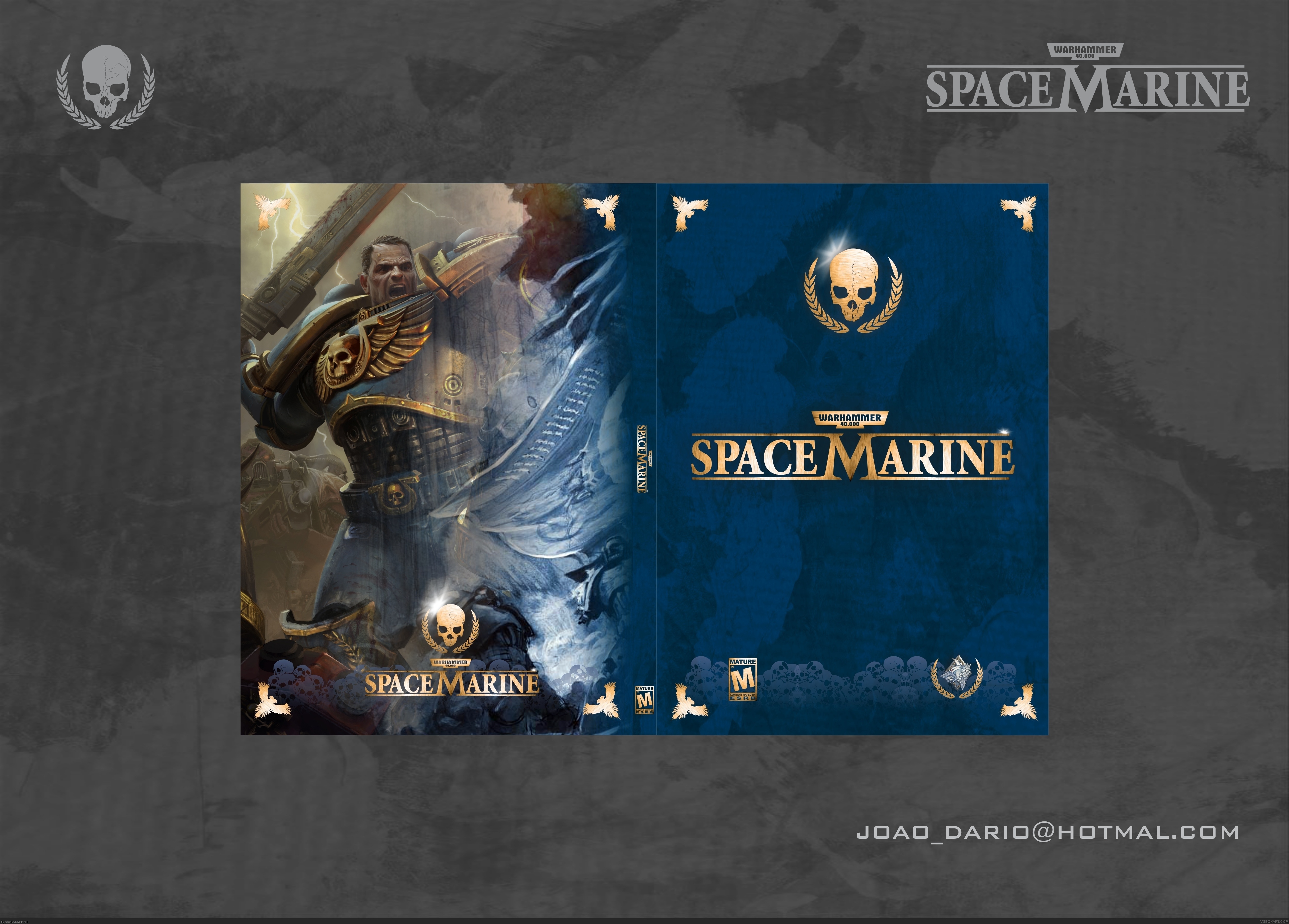Warhammer 40,000: Space Marine box cover