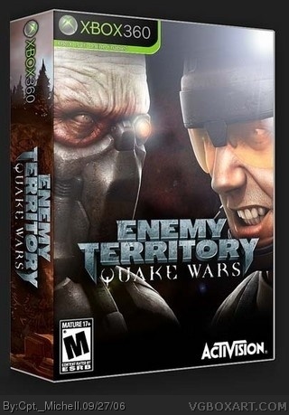 Enemy Territory: Quake Wars box cover