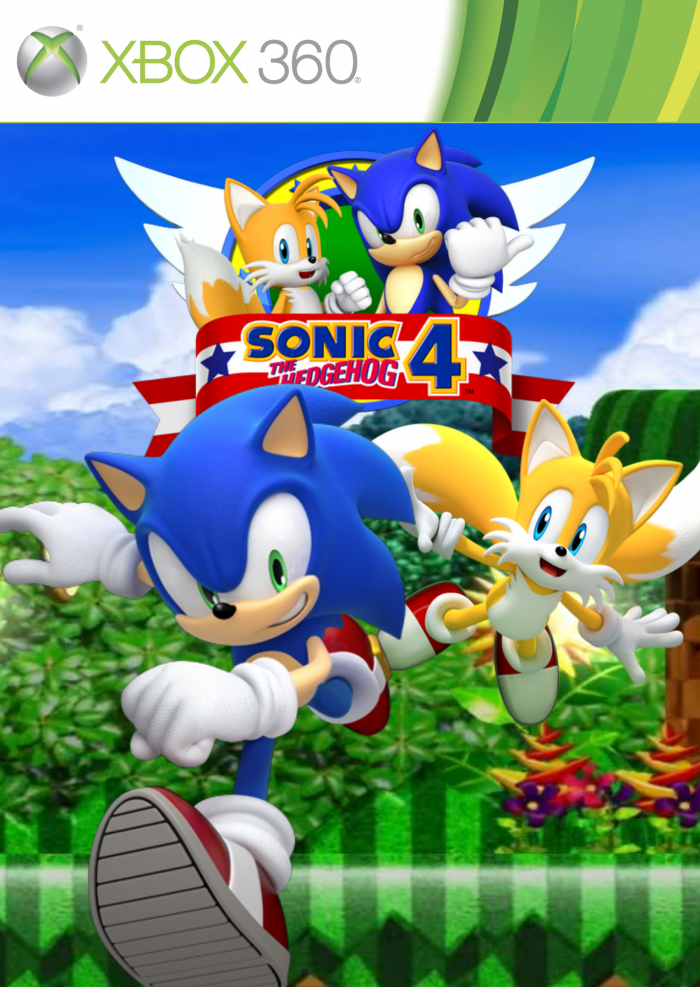 Sonic the hedgehog 4 ll mobile edition HD Xbox 360 Box Art Cover by  superjayjaysaiyn