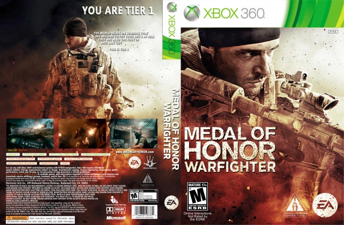 Medal Of Honor Warfighter box art cover