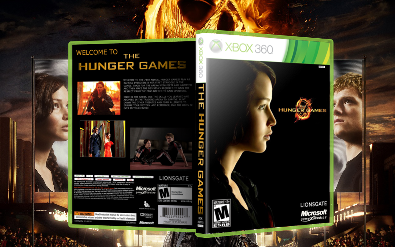 The Hunger Games box cover