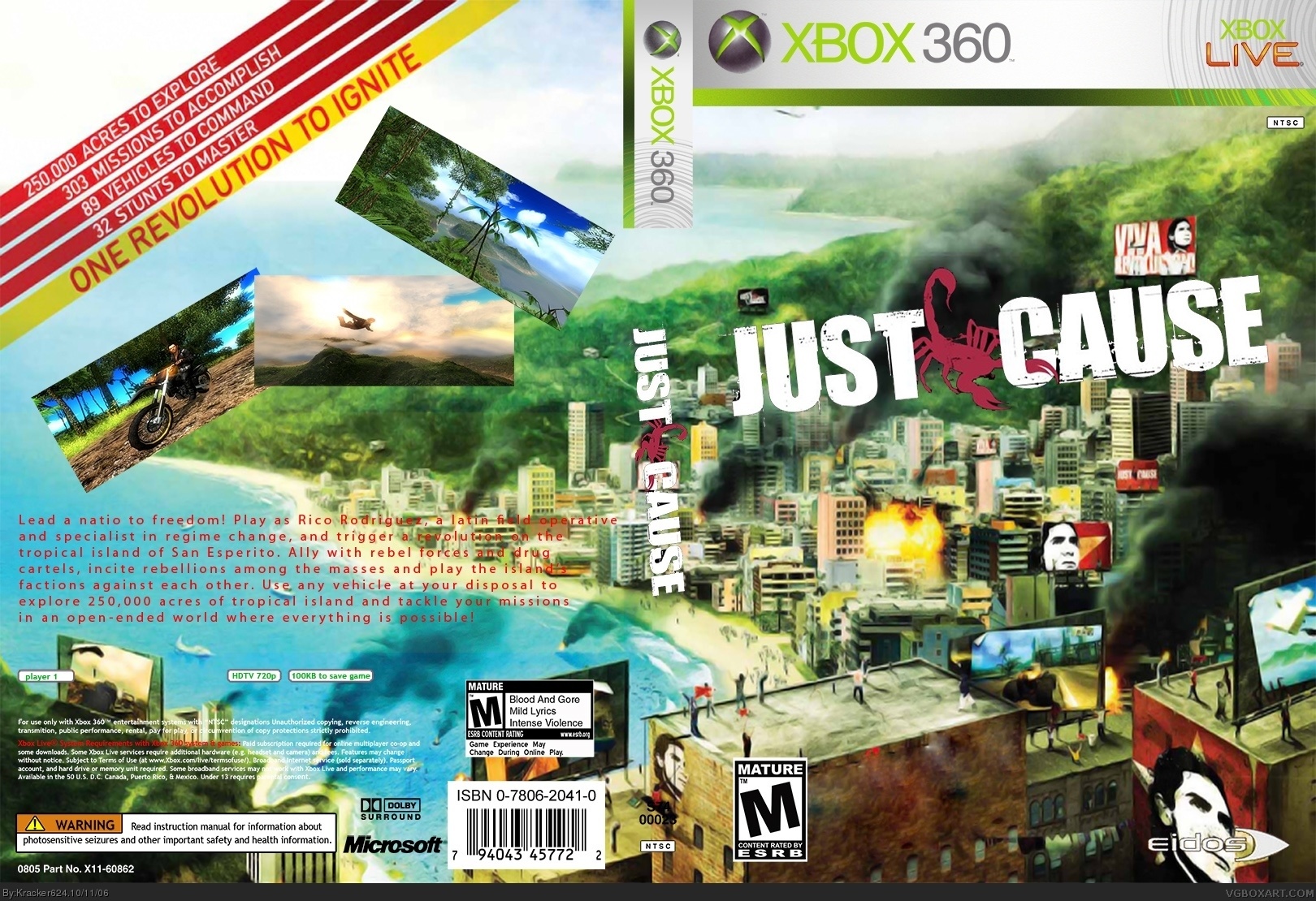 Just Cause box cover