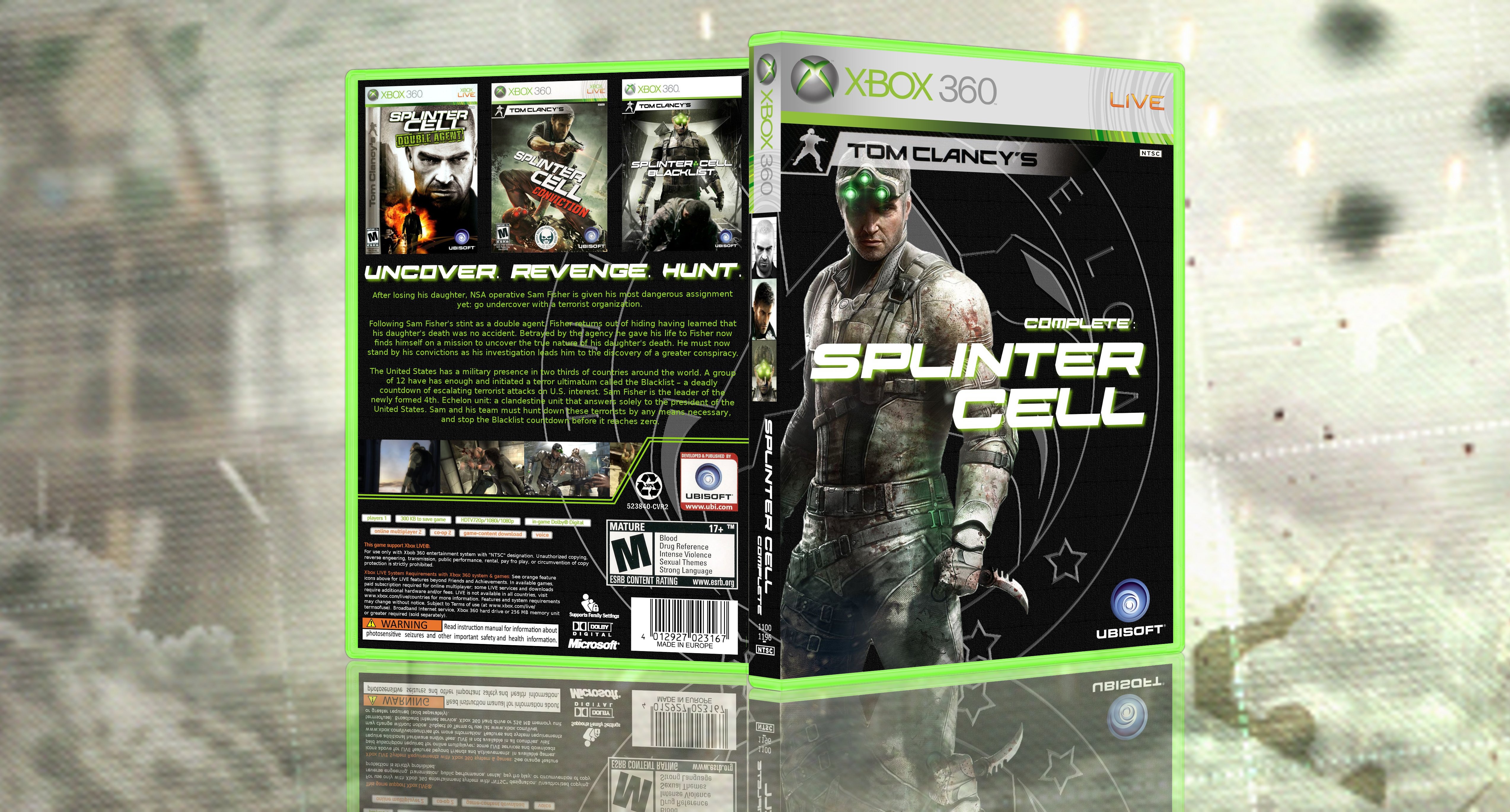 Splinter Cell Complete box cover