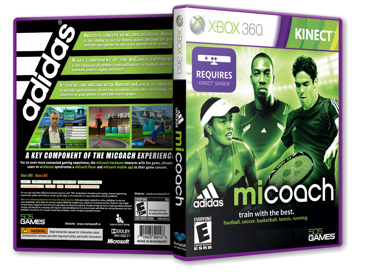 Игры на икс бокс 360 прошивка. Adidas MICOACH Xbox 360. Adidas MICOACH для Kinect. Adidas MICOACH (Xbox 360) (lt+3.0). Adidas MICOACH (ps3).