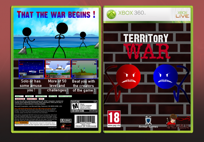 Territory War box art cover