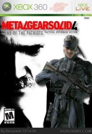 metal gear solid 4 xbox one