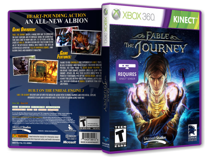 fable the journey for xbox 360