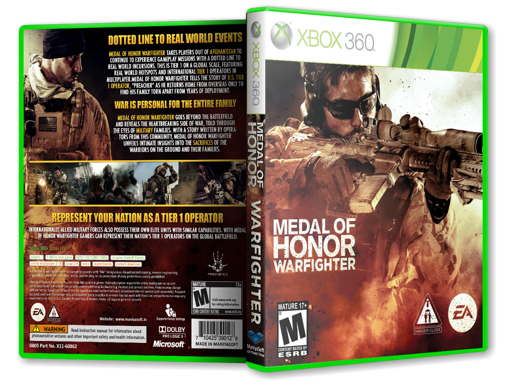 Medal of honor 360. Medal of Honor Warfighter Xbox 360. Medal of Honor: Warfighter Xbox 360 обложка. Medal of Honor Xbox 360 Rus. Игры на Икс бокс 360 Medal of Honor.