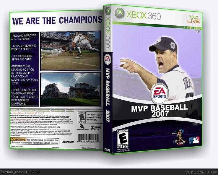 MVP Baseball 2007 box cover