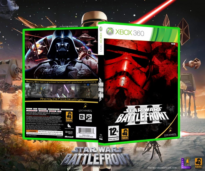 Star Wars Battlefront Iii Xbox 360 Box Art Cover By E Volition