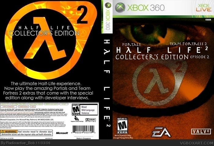 Half-Life 2 Collector's Edition box art cover