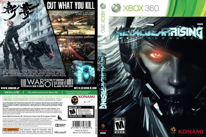 Metal Gear Rising - Xbox 360
