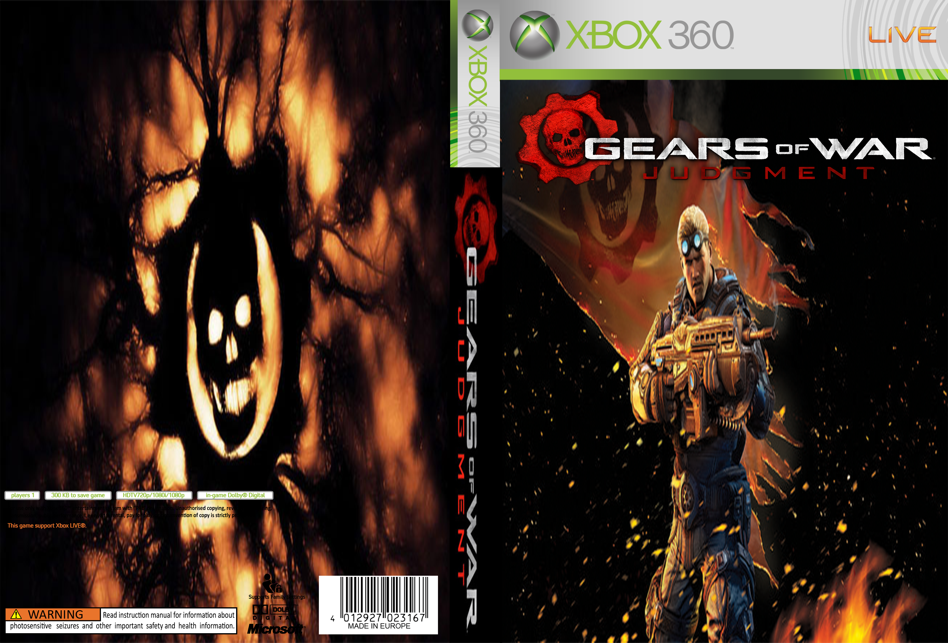 Gears of War Judgment box cover