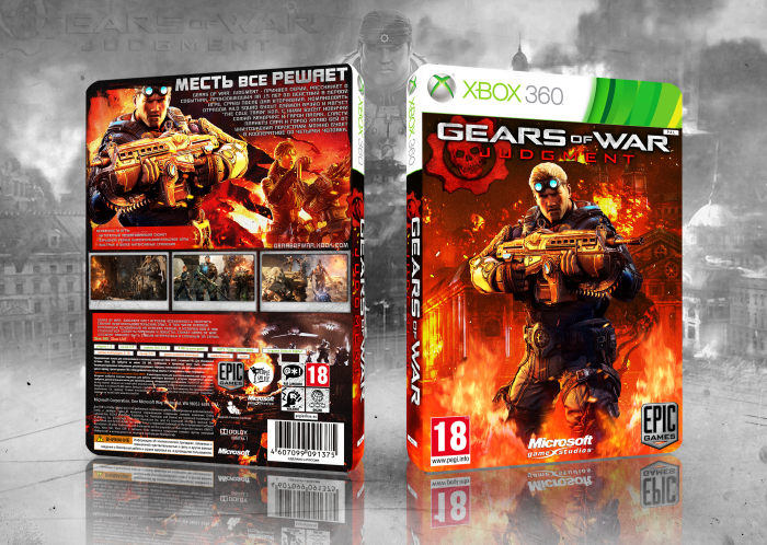 Gears of War: Judgment box art cover