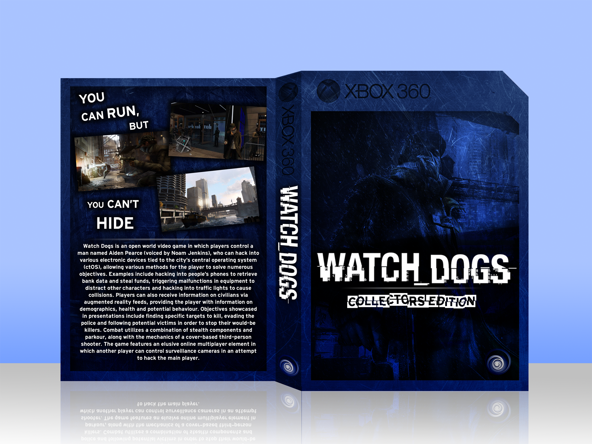 Watch Dogs Box Art box cover