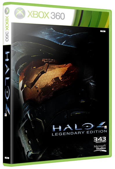 Halo 4 Xbox 360 Box Art Cover by BarkchipOfDoom