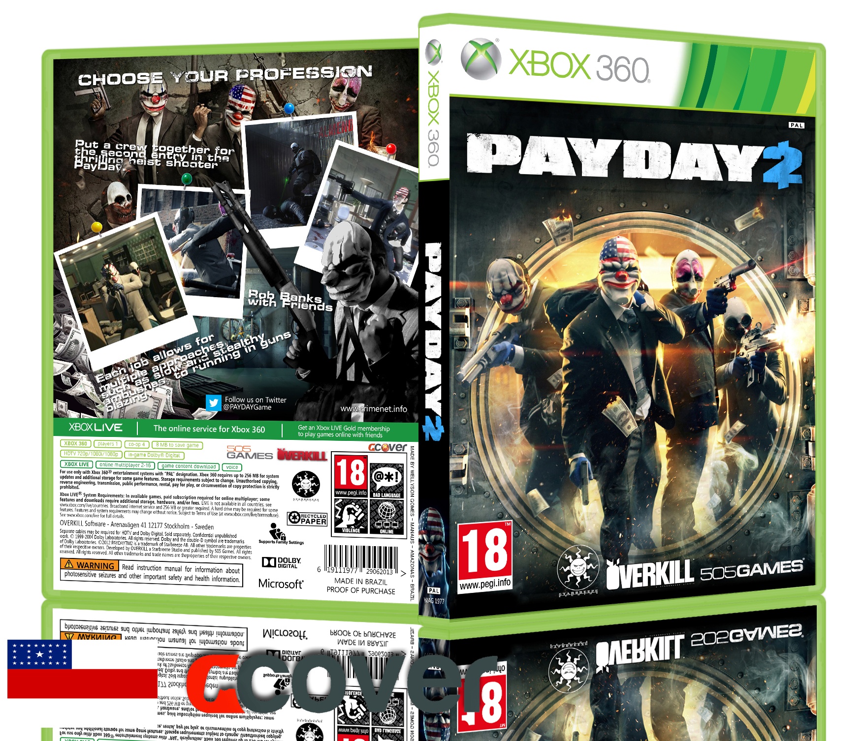 Payday 2 ps4 диск фото 29