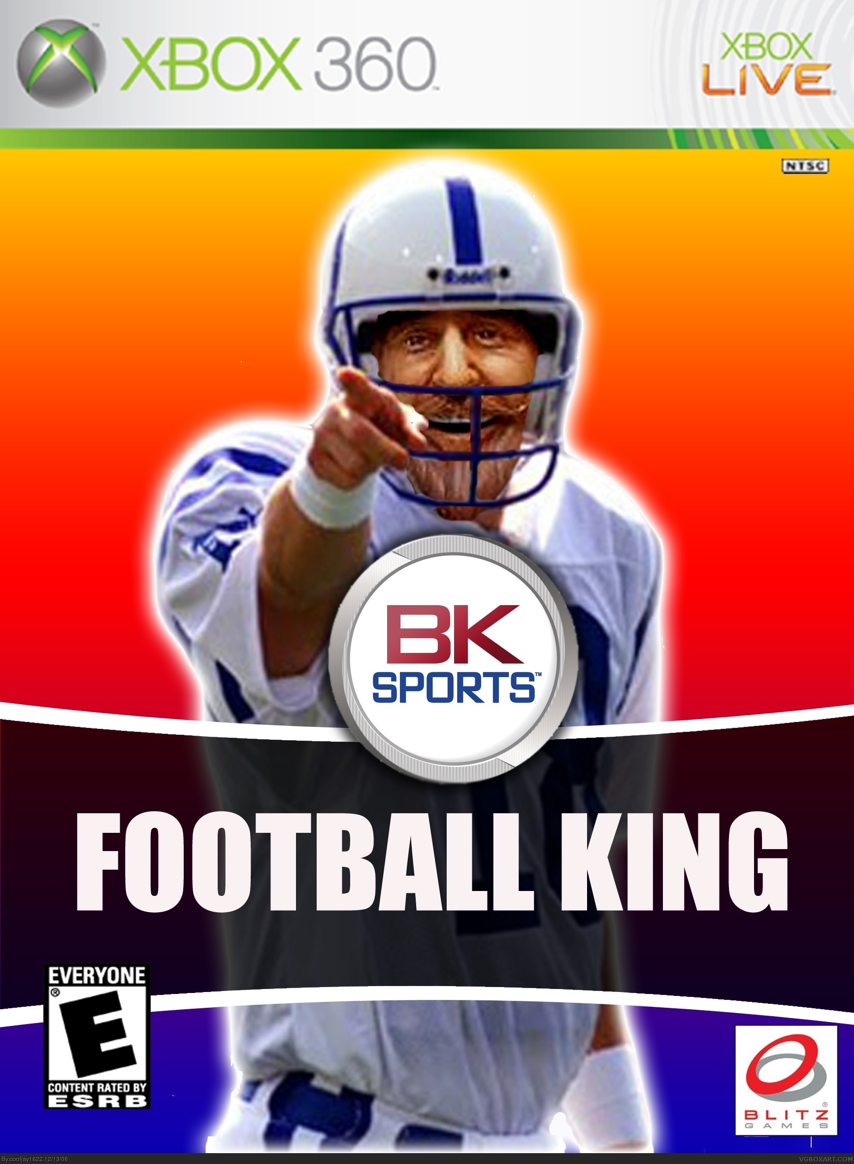 Viewing full size Football King box cover