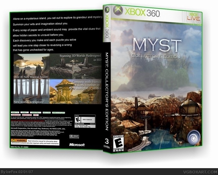 360 Breakout wii u Myst IV Revelation xbox