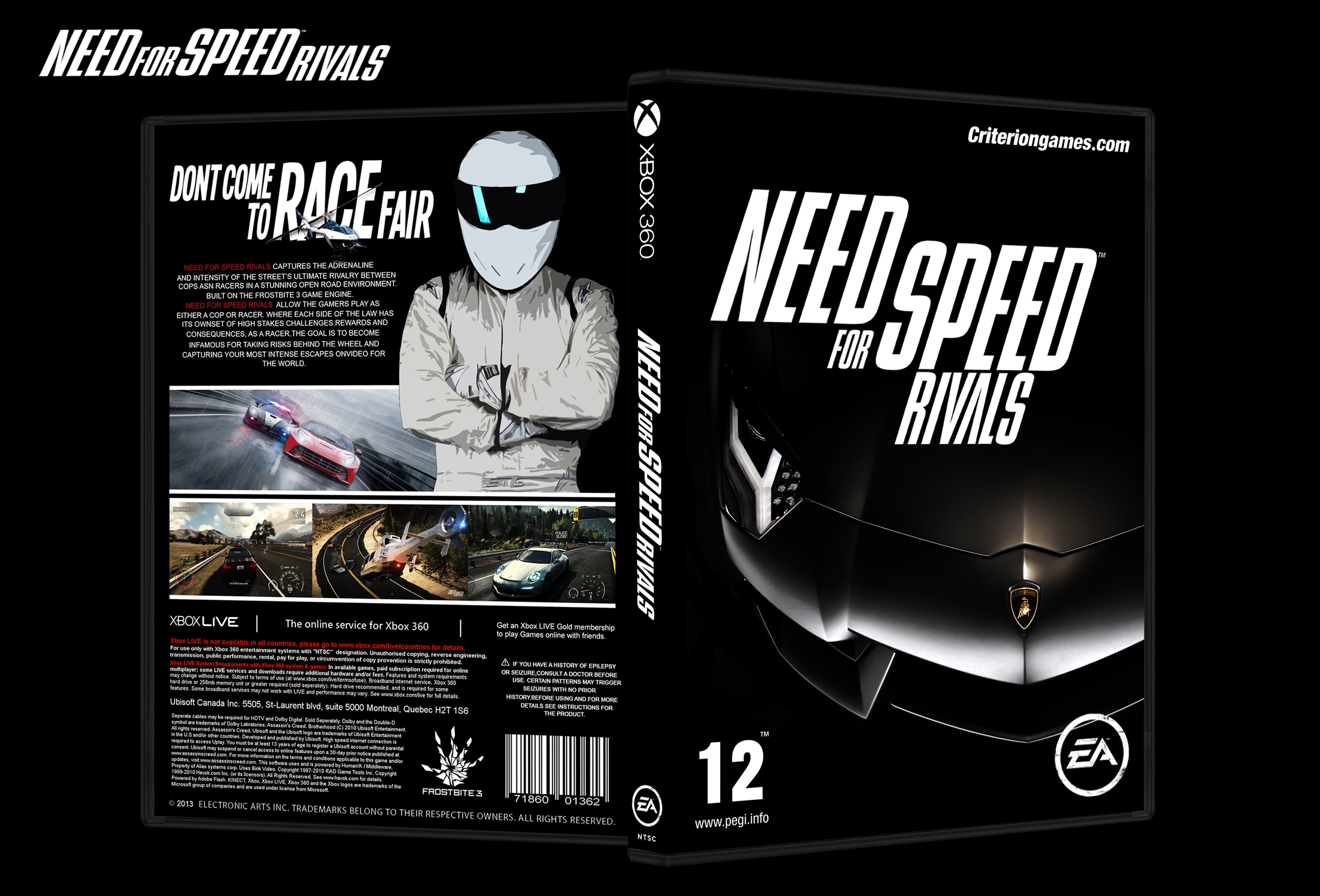 Need For Speed Rivals Xbox 360 Used