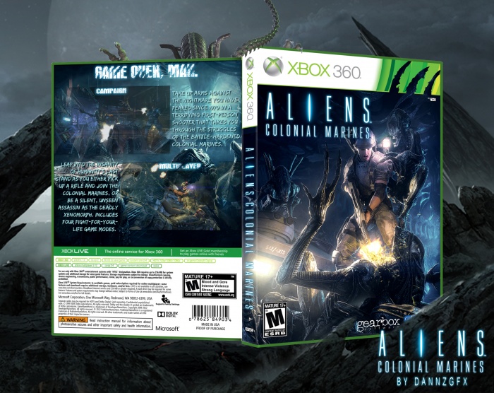 aliens colonial marines xbox one