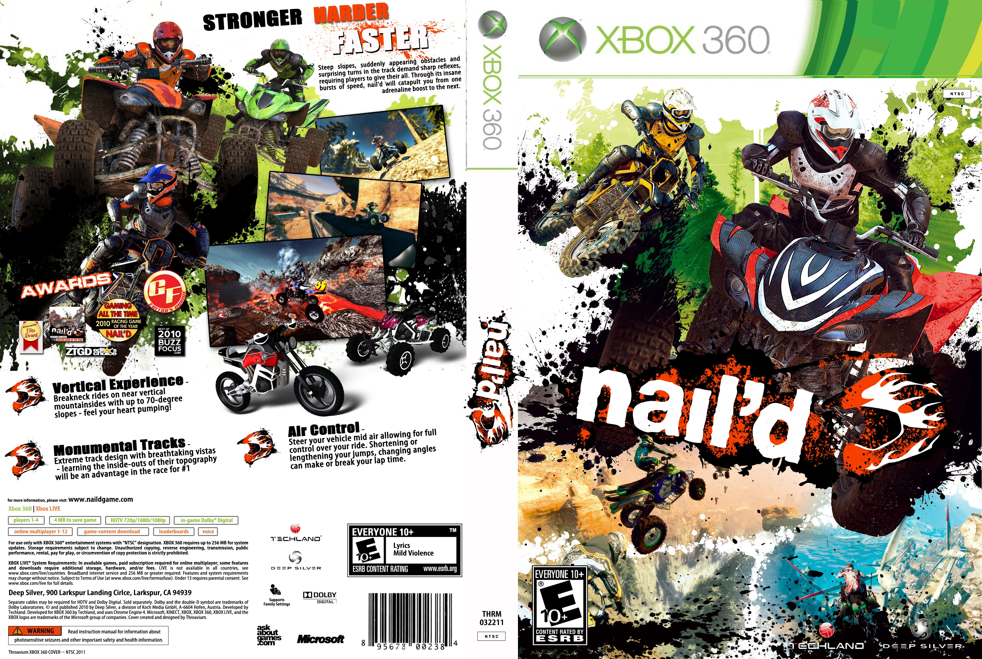 Naild box cover
