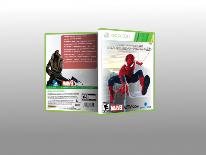 The Amazing Spider-Man 2 Xbox 360 Box Art Cover by Jase Walker