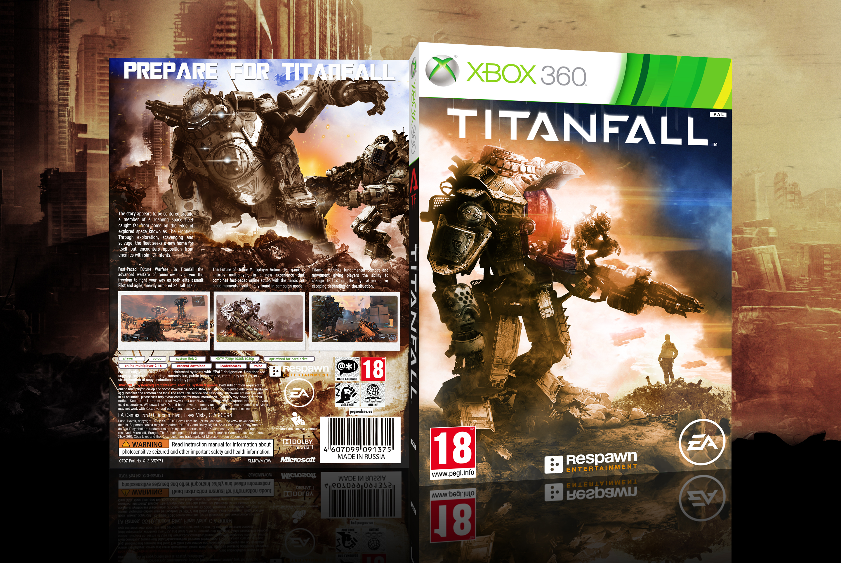 Лучшие игры на хбокс. Titanfall (Xbox 360). Titanfall Xbox 360 обложка. Игра Titanfall на Xbox 360. Титан фол на Xbox 360.