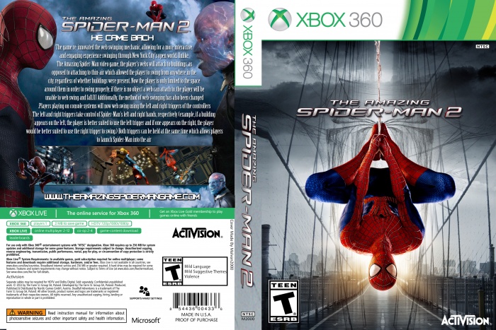 The Amazing Spiderman 2 Xbox 360