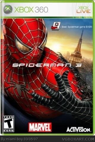 spider man game xbox 360