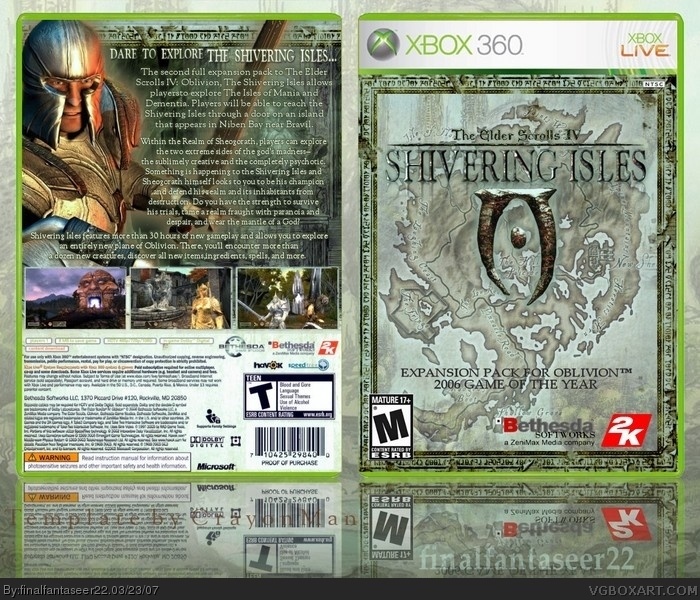 Jogo The Elder Scrolls iv Shivering Isles (Europeu) - Xbox 360 em Promoção  na Americanas